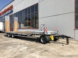 Möslein T 3-6 VB 3 Achs Tieflader- Anhänger, Luftgefedert, Verbreiterung