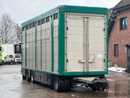 MENKE-JANZEN 3.Stock Viehanhänger Aggregat/Hubdach/Liftachse