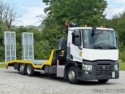 RENAULT T 380 * Abschleppwagen 7,40m* KRAN/FUNK * TOP