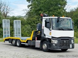 RENAULT T 380 * Abschleppwagen 7,40m* KRAN/FUNK * TOP
