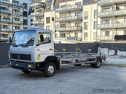 MERCEDES-BENZ 814 Orig. 269.454km 8,45m Boot Boat Transporter