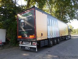 SCHMITZ CARGOBULL Getränkeauflieger/Speed Curtain/beidseitig !!