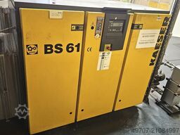 Kaeser BS61 37kw 6,1m3/h  7,5bar screwcompressor