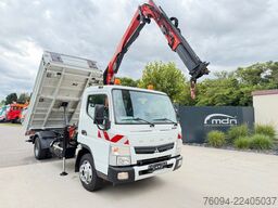 FUSO Canter 7C15 Kipper KRAN Palfinger AHK  3to