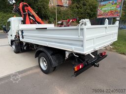 FUSO Canter 7C15 Kipper KRAN Palfinger AHK  3to