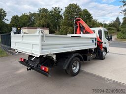 FUSO Canter 7C15 Kipper KRAN Palfinger AHK  3to