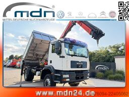 MAN TGM 18.330 4x4 Kipper KRAN 17m FUNK AHK