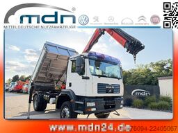 MAN TGM 18.330 4x4 Kipper KRAN 17m FUNK AHK
