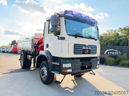 MAN TGM 18.330 4x4 Kipper KRAN 17m FUNK AHK