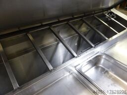 Stelux 2 Kühlzonen für 9 GN Behälter
