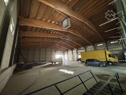 Lagerhalle Stahl Holz
