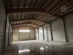 Lagerhalle Stahl Holz