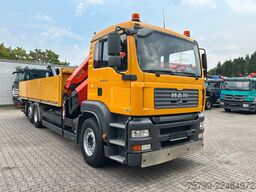 MAN 26.310 TGA Pritsche + PK29002 Kran 6x2