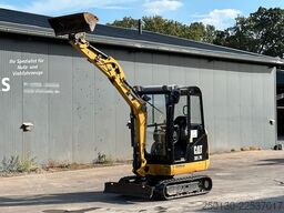 CATERPILLAR 301.7D Gummikette / 2 Löffel / Schwenkschaufel