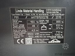 LINDE P 80 * NEW battery !!