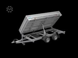 Hapert Trailers HAPERT COBALT HM-2 FERRO 375X180X30CM 3500KG DREISEITENKIPPER | NFW | PARABELFEDER