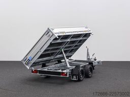 Hapert Trailers HAPERT COBALT HM-2 335X180X30CM 3500KG DREISEITENKIPPER | NFW | PARABELFEDER