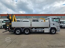 MAN TGS 26.360 *  HYVA-KRAN * 19.3M * FERNBEDIENUNG