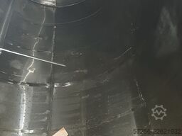 Insulated 50m3 stainless steel tank with heating jacket and agitator