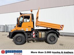 Unimog U 400 4x4, Kipper, Kommunalhydraulik, Zapfwelle