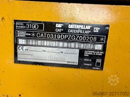Caterpillar 319D OQ80 vollhydr. Klima Kamera