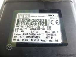 KUKA 1FK7081-5AZ91-1ZZ9-Z S04 Servomotor SN: YFW150672706027