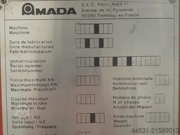 Amada Promecan HFBO 125/40