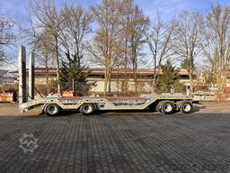 Möslein T 4 VB H1 R  neuer 4 Achs Tieflader + Radmulden
