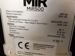 MiR MiR500 EU pallet lift