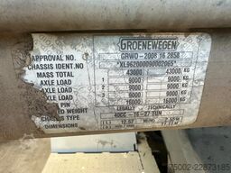 Groenewegen 40CC-16-27TUN 40CC-16-27TUN 40FT HC / BPW + DISC