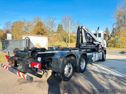 MAN TGS 26.400 6x2 Abrollkipper KRAN FUNK lift/lenk