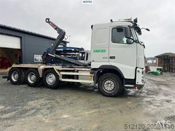 Volvo fh16 8x4 pusher hook truck w/ 24T multilift Hook