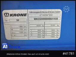 KRONE SD Tautliner,Coil,  Code XL, 1 Vorbesitzer