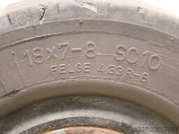 ROTA / Reifen Günther 18x7-8  4.33 R-8