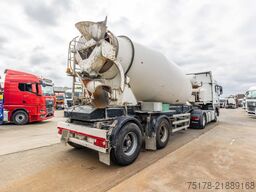 RENDERS BETON MIXER 12M3 + MOTOR (MALAXEUR/MISCHER)