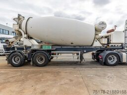RENDERS BETON MIXER 12M3 + MOTOR (MALAXEUR/MISCHER)