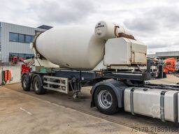 RENDERS BETON MIXER 12M3 + MOTOR (MALAXEUR/MISCHER)