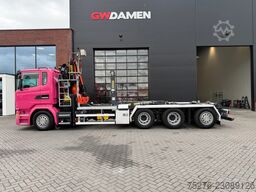 Scania G410 8x4 Haaksysteem / kraan Euro 6 Retarder