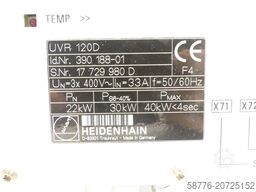 Heidenhain UVR 120D Id. 390 188-01 SN:17729980D generalüberholt mit 3 Mon. Gwl.