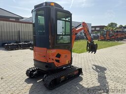 Tec Point - 1,6 Klasse Minibagger NEU! Schnellwechsler und 3 Schaufeln im Set