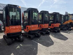 Tec Point - 1,6 Klasse Minibagger NEU! Schnellwechsler und 3 Schaufeln im Set