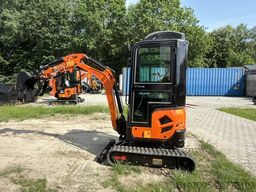 Tec Point - 1,6 Klasse Minibagger NEU! Schnellwechsler und 3 Schaufeln im Set