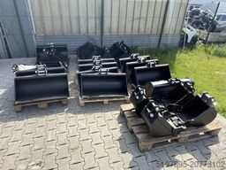 Tec Point - 1,6 Klasse Minibagger NEU! Schnellwechsler und 3 Schaufeln im Set