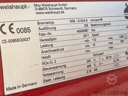 Weishaupt WM-G10/4-A /// 1250kw Weishaupt WM-G10 / 1250kw