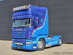 Scania R580 V8 / 2 TANKS / 4x2 / FULL AIR / PTO