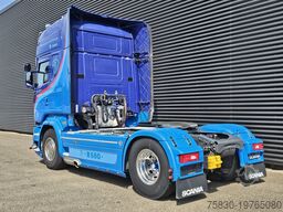 Scania R580 V8 / 2 TANKS / 4x2 / FULL AIR / PTO
