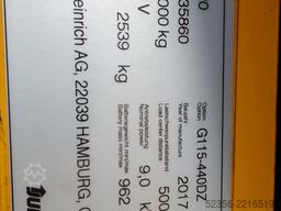 Jungheinrich 2t Elektro EFG 320 Triplex 4,4m SS GEL