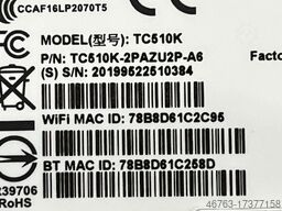 Zebra TC510K Touch Computer TC51