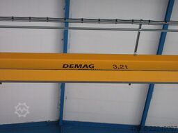 Demag Hallenkran Brückenkran Kran 3,2 tt Seilzug DR 3200Kg Spur 17m Hub 10m