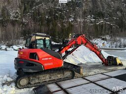 Kubota KX080-4α2 Beltegraver m/ 2 delt bom, tilt og 2 sku
